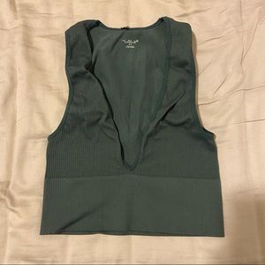UO Out From Under Hailey Seamless Plunging Bra Top